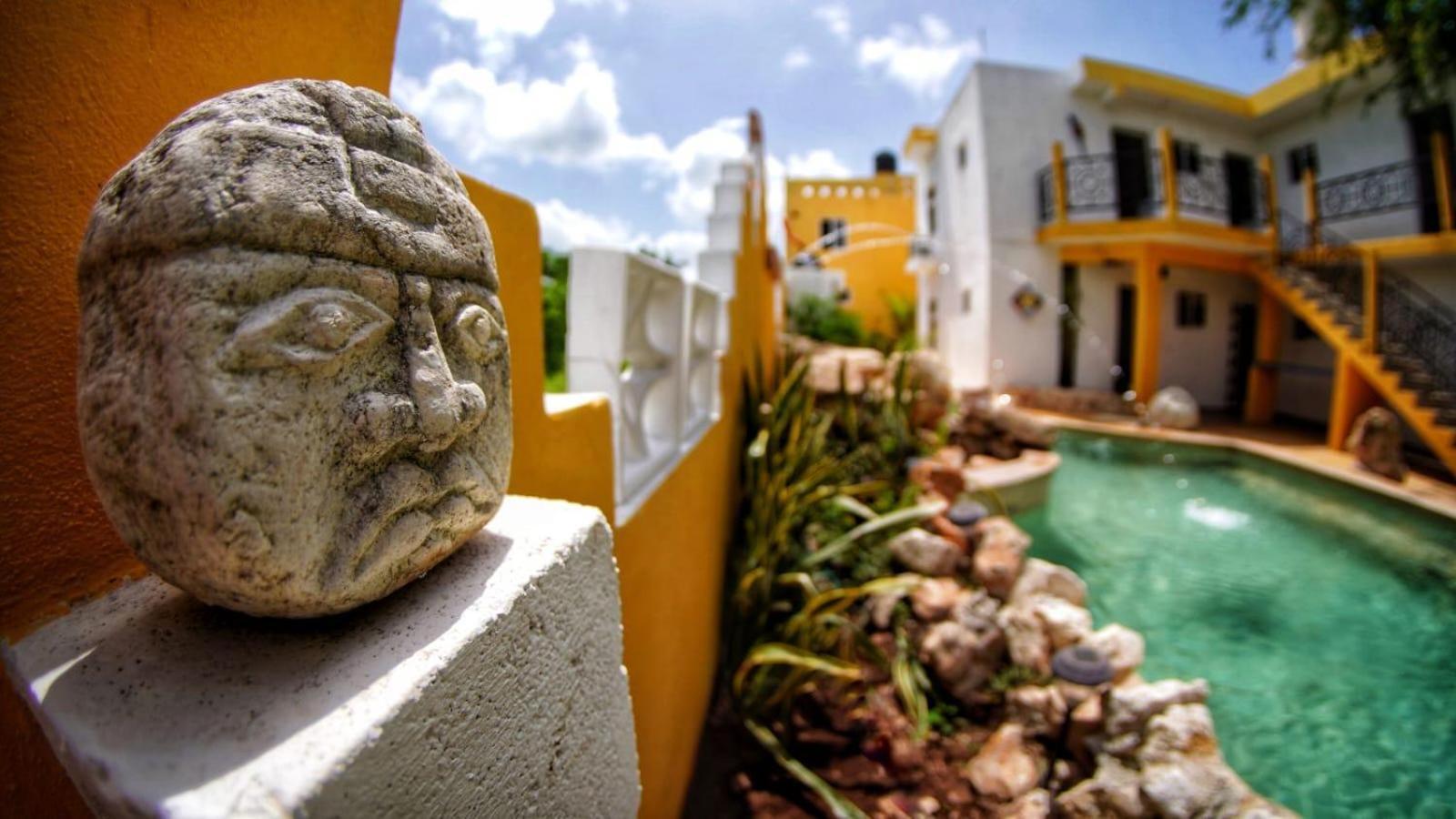 Bed and Breakfast Buenosdias Izamal Exteriér fotografie