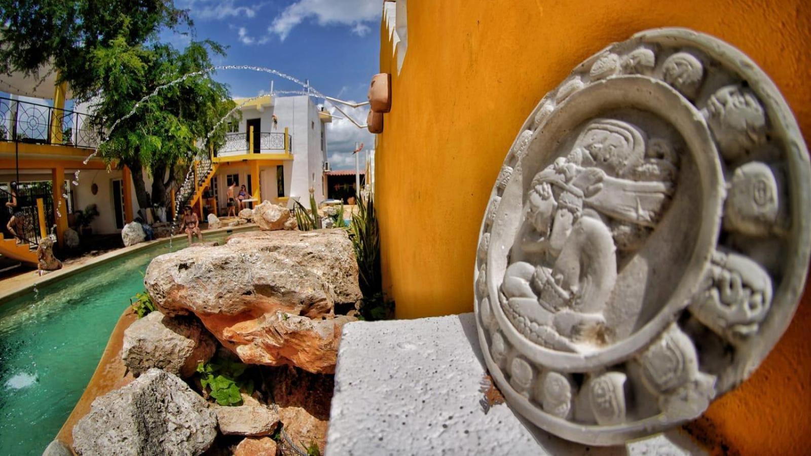 Bed and Breakfast Buenosdias Izamal Exteriér fotografie